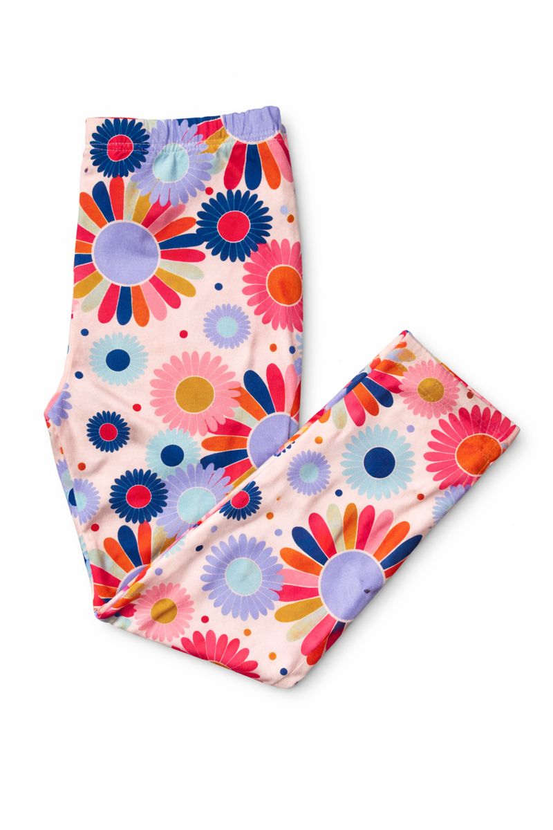 Keep Growing Leggings - Pink, Baby & Toddler Clothing, Pattern, Nightwear, Pajamas | Everetts Place