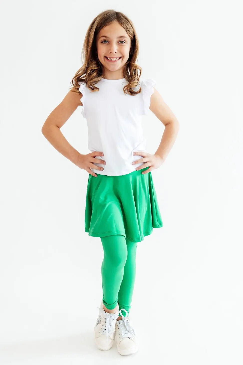 Mila & Rose ® Kelly Green Twirl Skegging - 