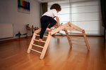 Kidodido Kidodido Montessori Climbing Triangle Cube With Ramp - Toys & Games > Toys > Activity Toys Climbing Triangles