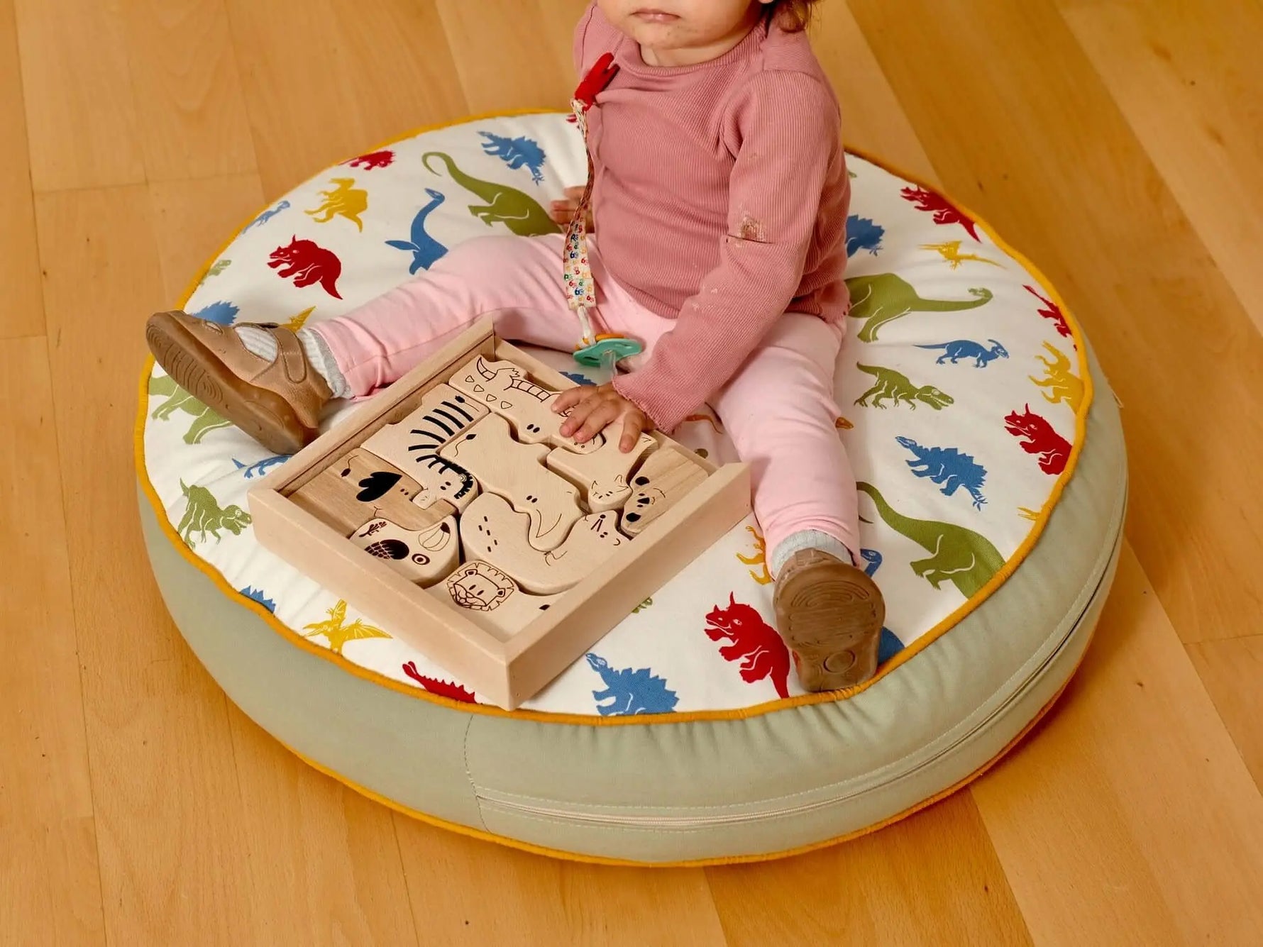 Kidodido Kids Floor Pillow Montessori Play Mat Large Toddler Cushion - Baby & Toddler > Baby Toys & Activity Equipment > Play Mats & Gyms > Play Mats Playground Pillows and Rugs