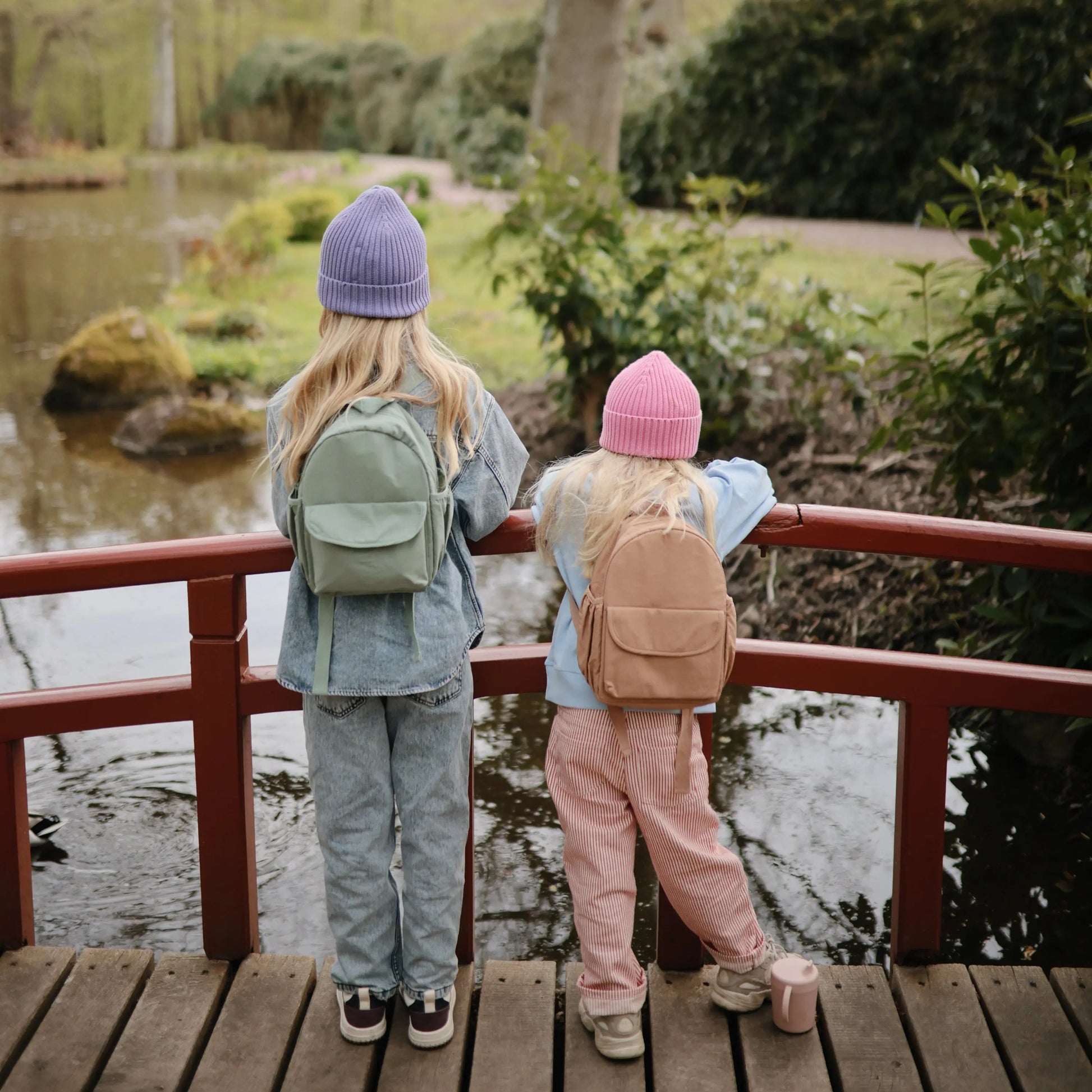 Kids Mini Backpack Water Repellent Easy Clean Adjustable Straps Mushie Everetts Place: Online Boutique