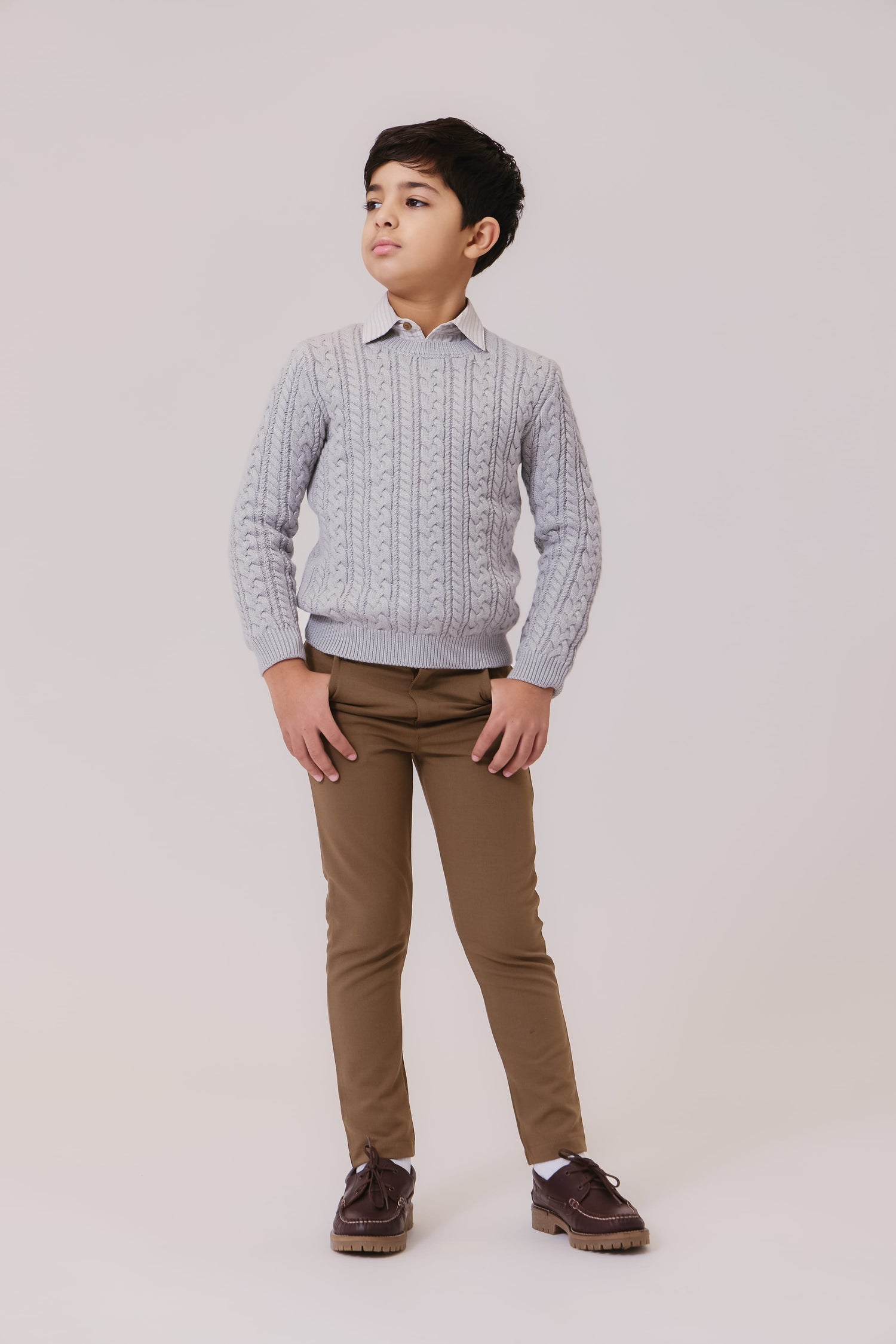 Roy Dress Slim Pants - Caramel