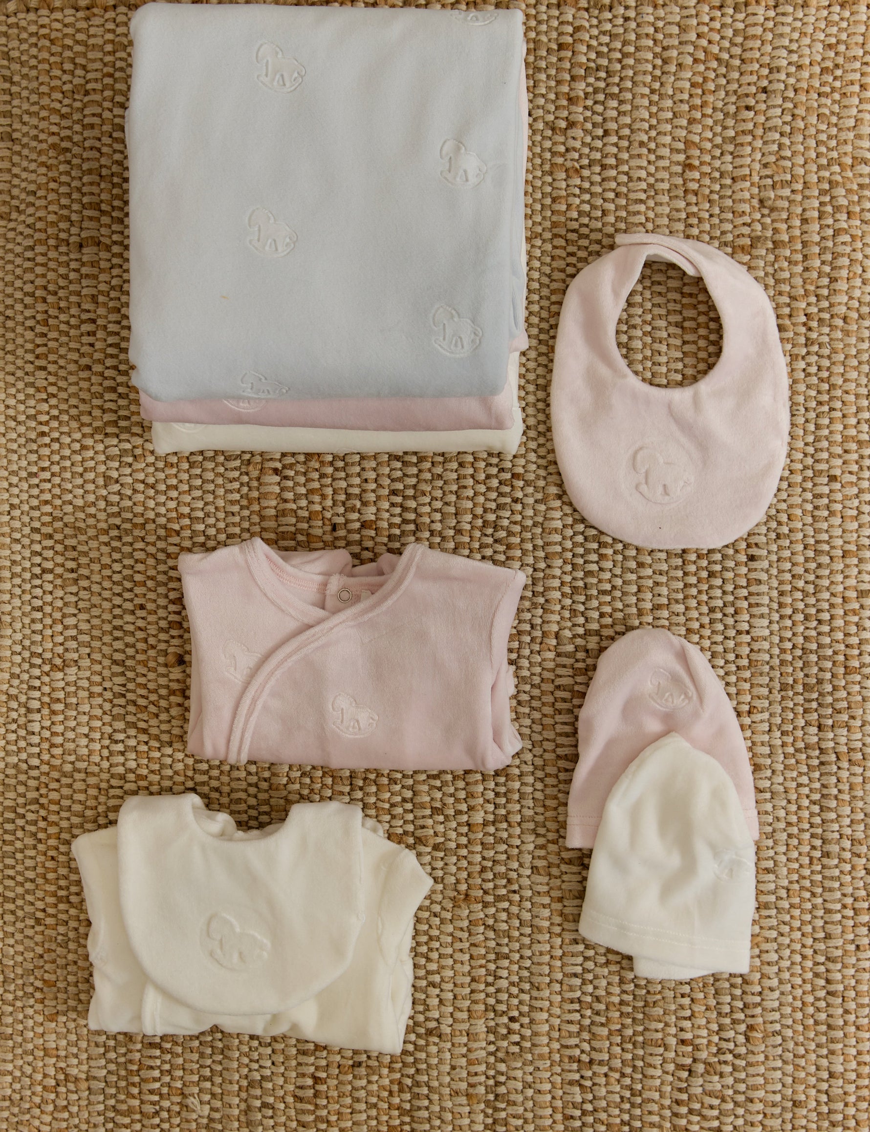 Whinny Wrap Footie - Pink by KIPP™ Collection