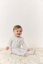Stripe Stamp Footie - Blue by KIPP™ Collection