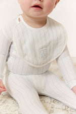Stripe Stamp Bib - Blue by KIPP™ Collection