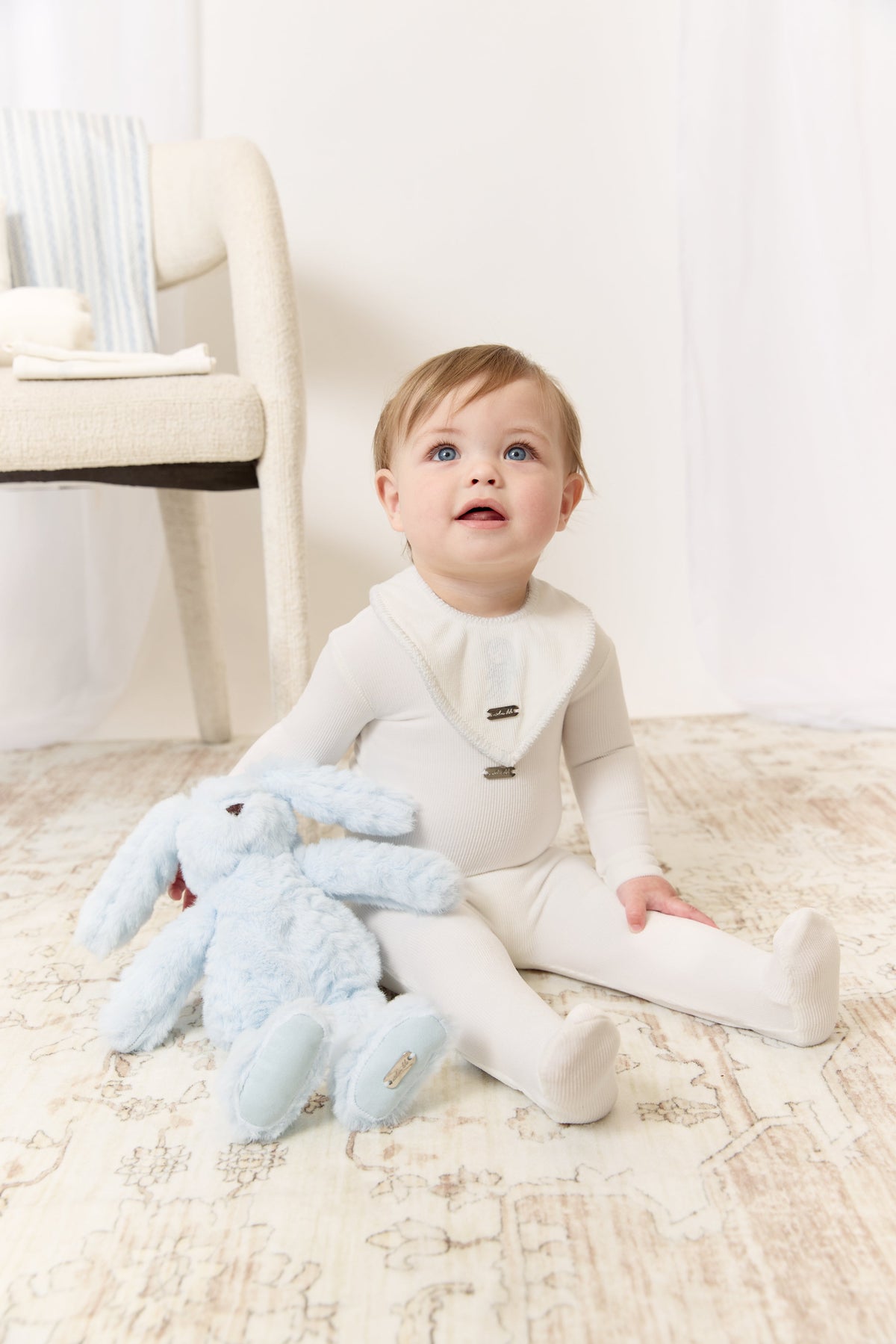 Atelier Cable Fur Bunny - Blue by KIPP™ Collection