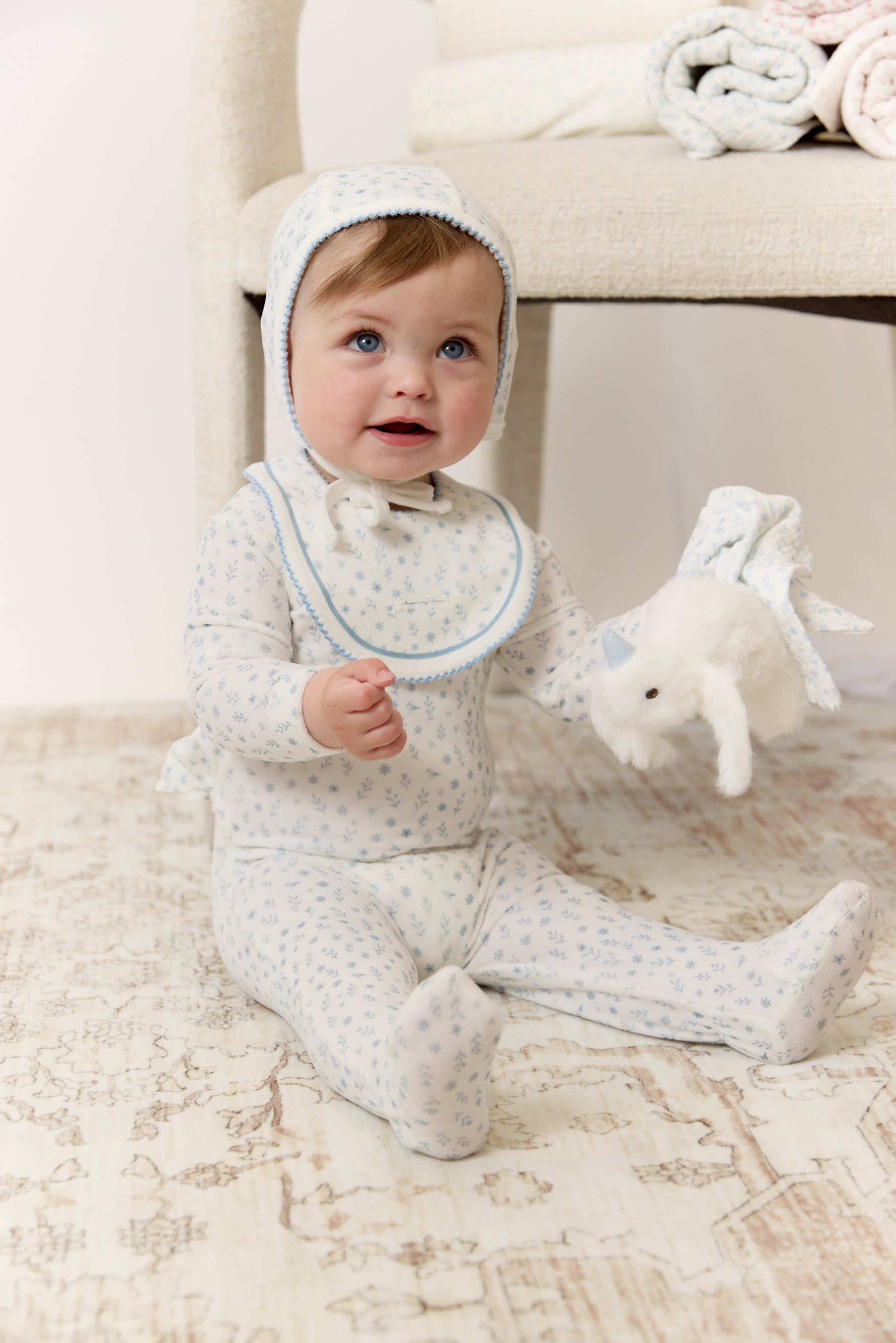 Whispering Blooms Plush Toy - Blue by KIPP™ Collection