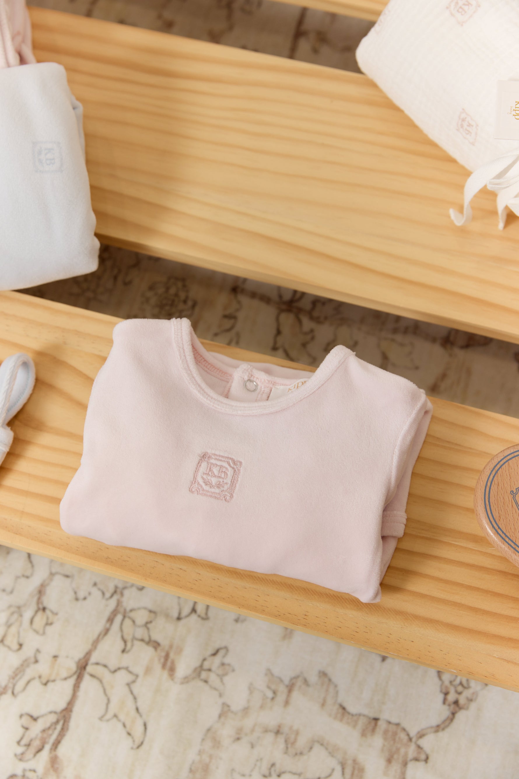 KB Logo Footie - Pink by KIPP™ Collection