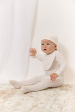 Stripe Stamp Footie & Hat Set - Pink by KIPP™ Collection