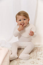 Stripe Stamp Footie - Pink by KIPP™ Collection