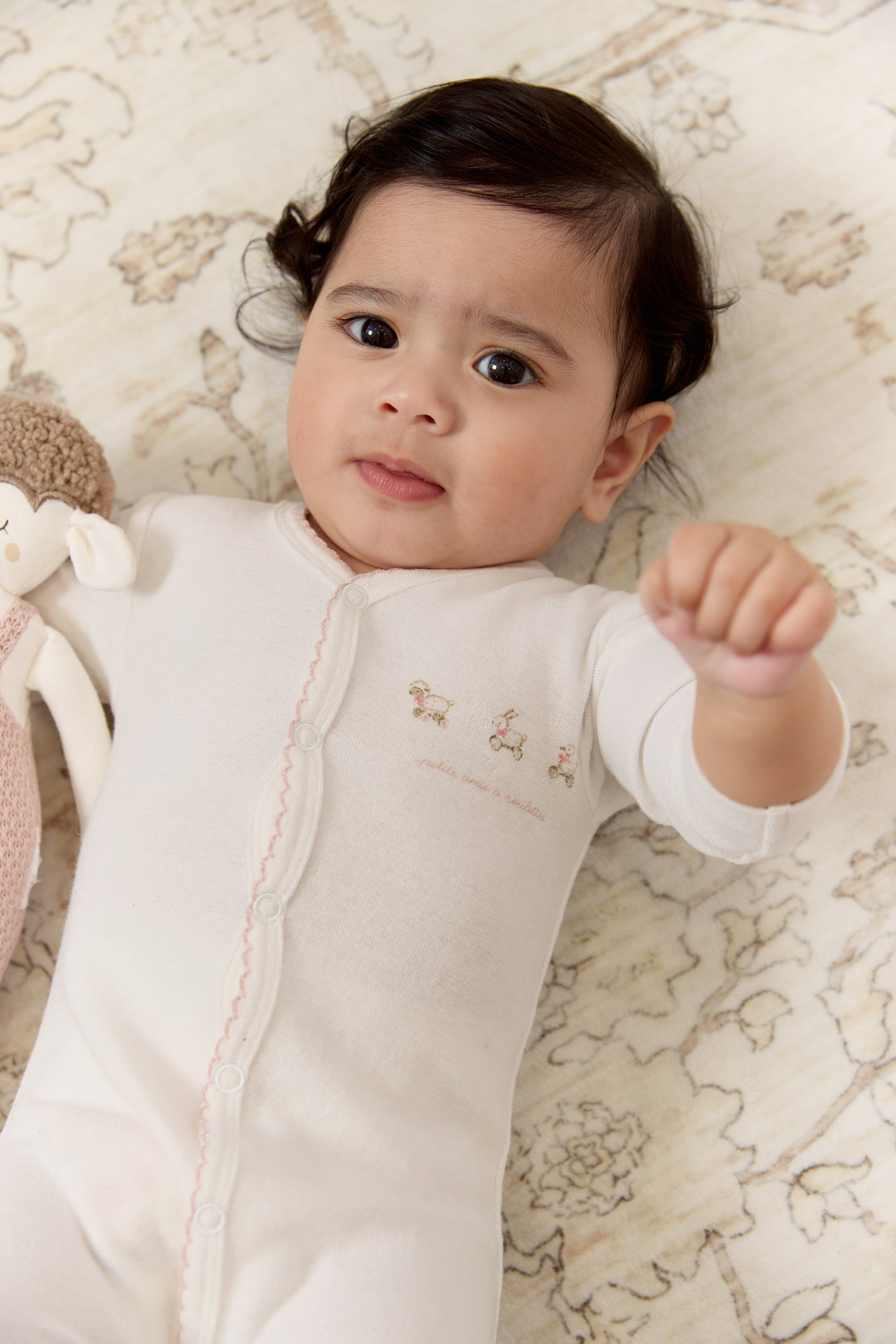 Petits Amis Terry Footie - Pink by KIPP™ Collection