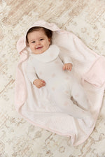 KB Logo Towel and Mitt Set - Pink by KIPP™ Collection