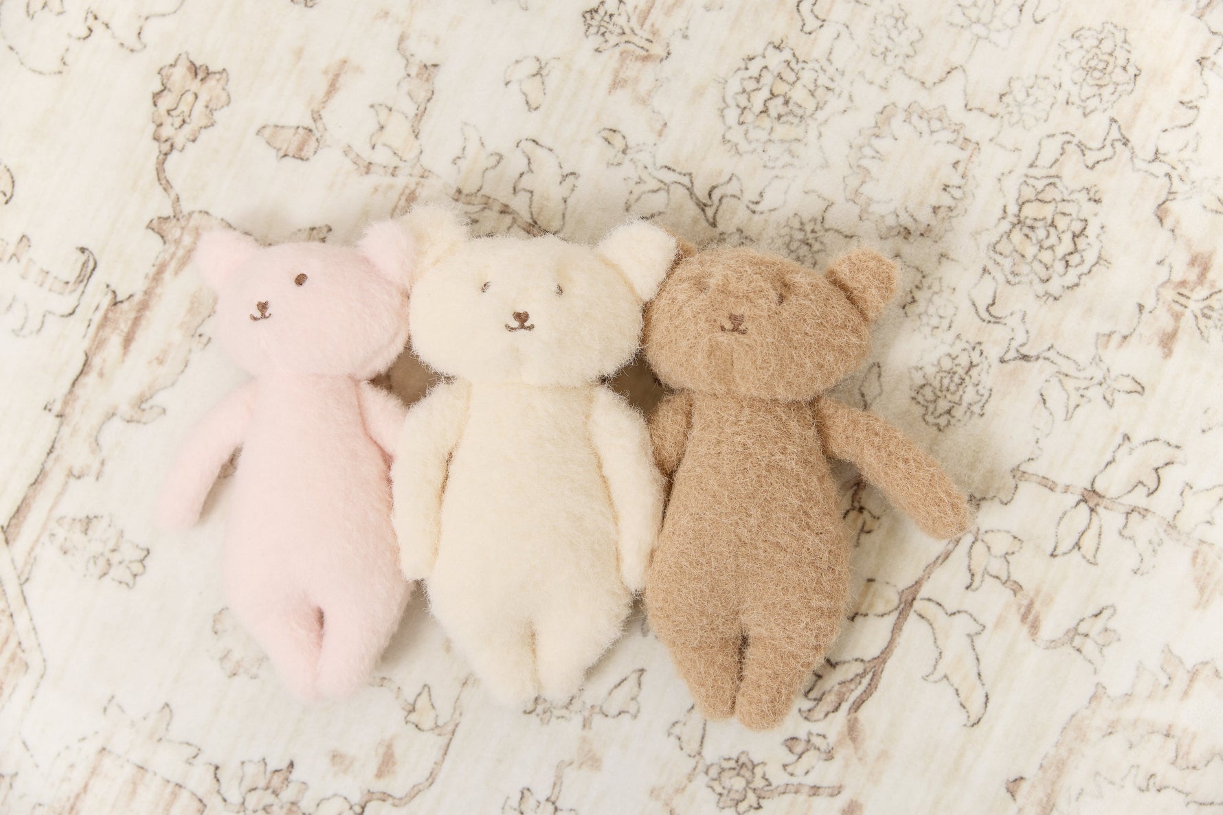 Mon Bebe Teddy Trio - Pink by KIPP™ Collection