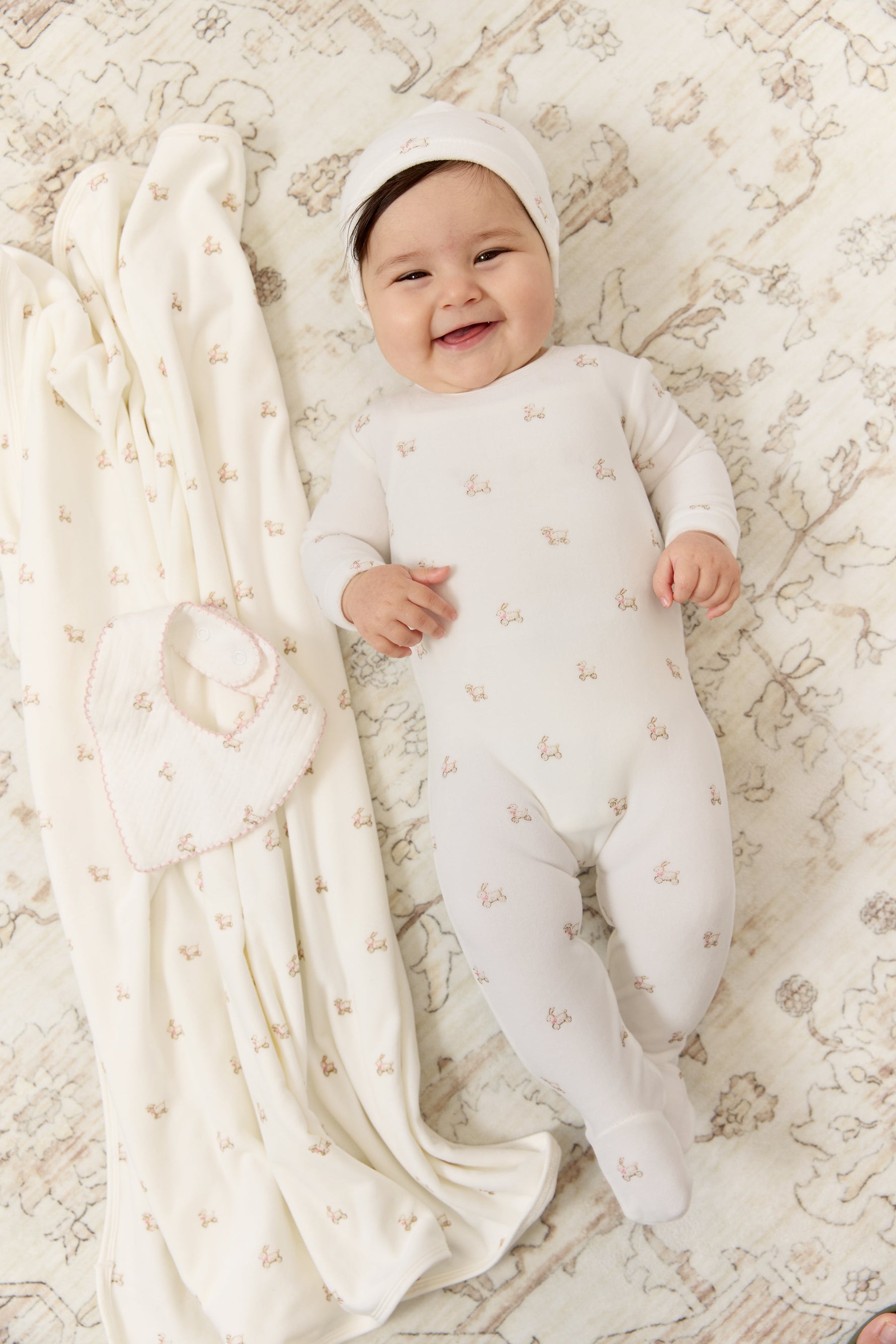 Petits Amis Footie & Hat Set - Pink by KIPP™ Collection