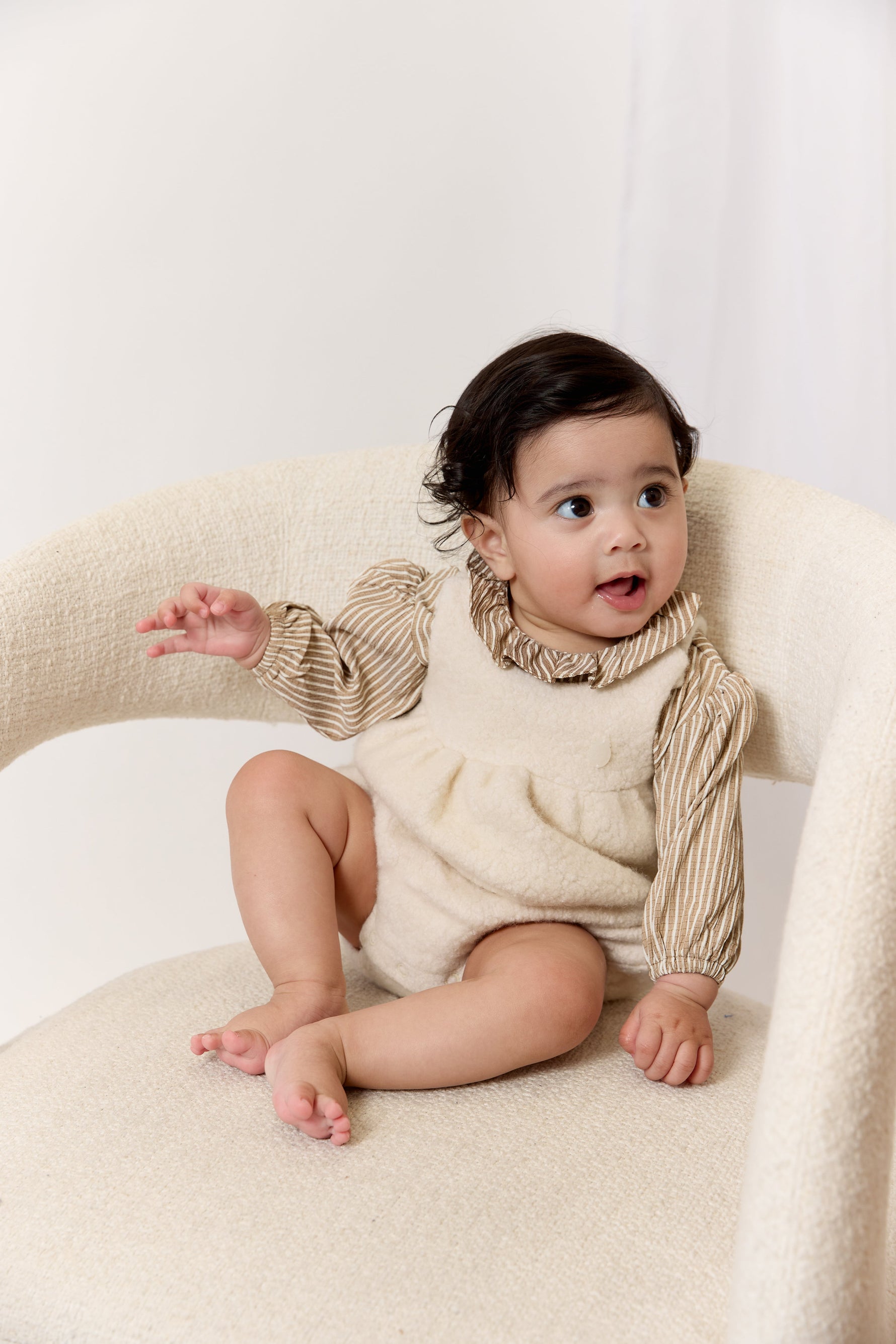KB Stripe Blouse - Caramel by KIPP™ Collection