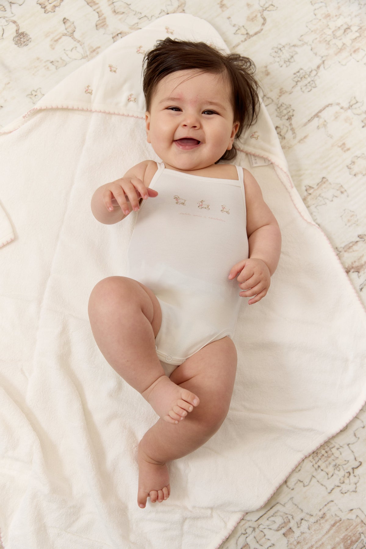 Petits Amis Towel & Mitt Set - Pink by KIPP™ Collection