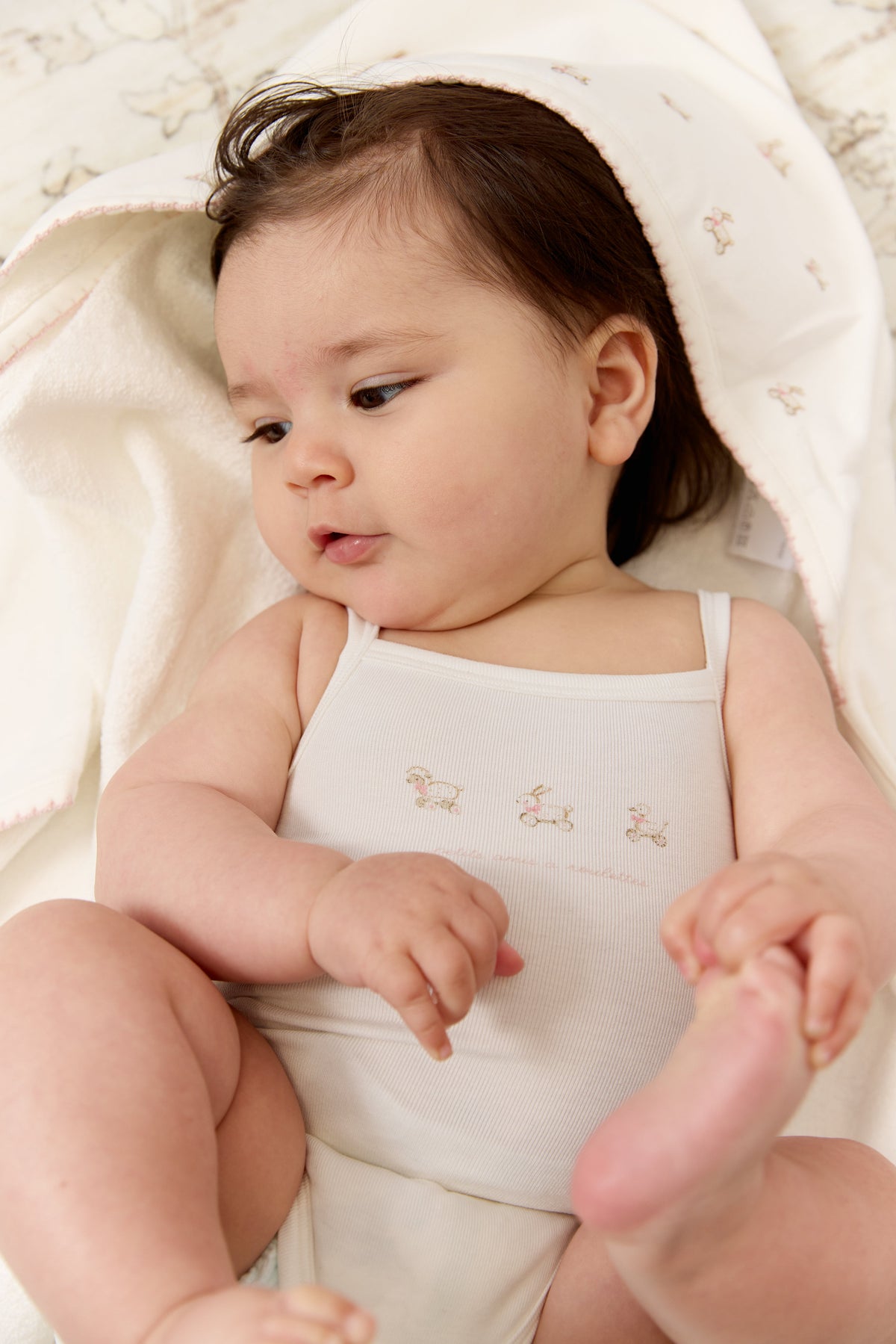 Petits Amis Towel & Mitt Set - Pink by KIPP™ Collection
