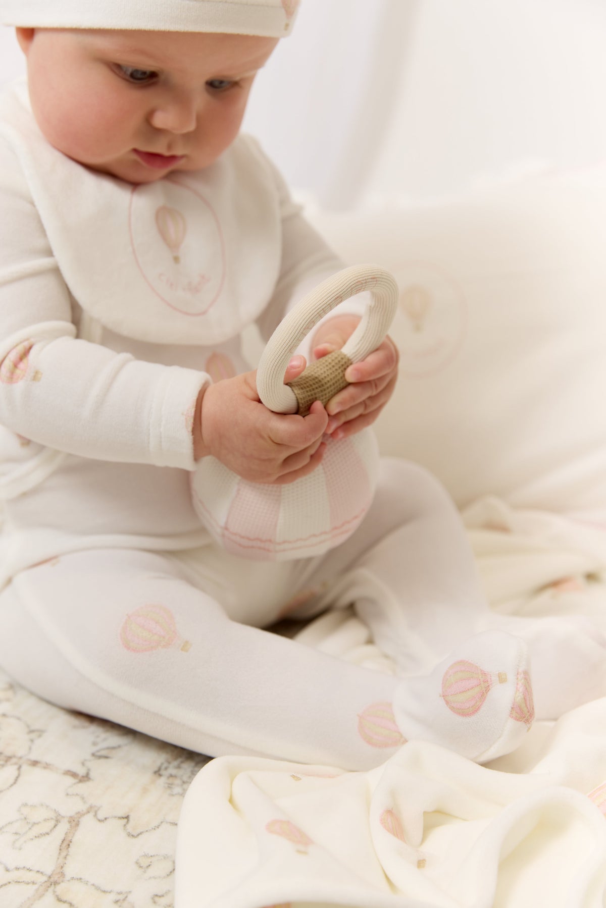 Ciel Enfant Rattle - Pink by KIPP™ Collection
