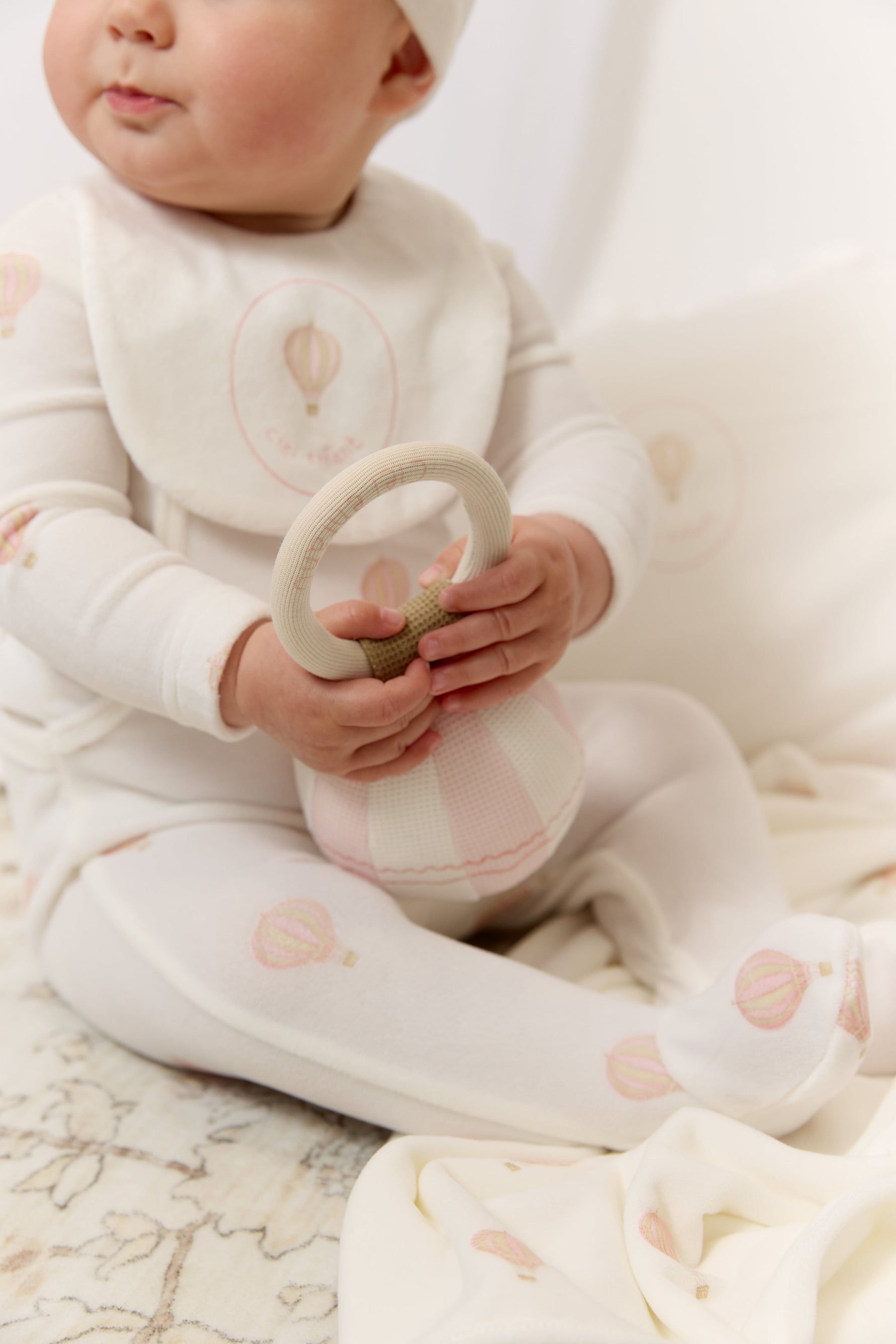 Ciel Enfant Rattle - Pink by KIPP™ Collection