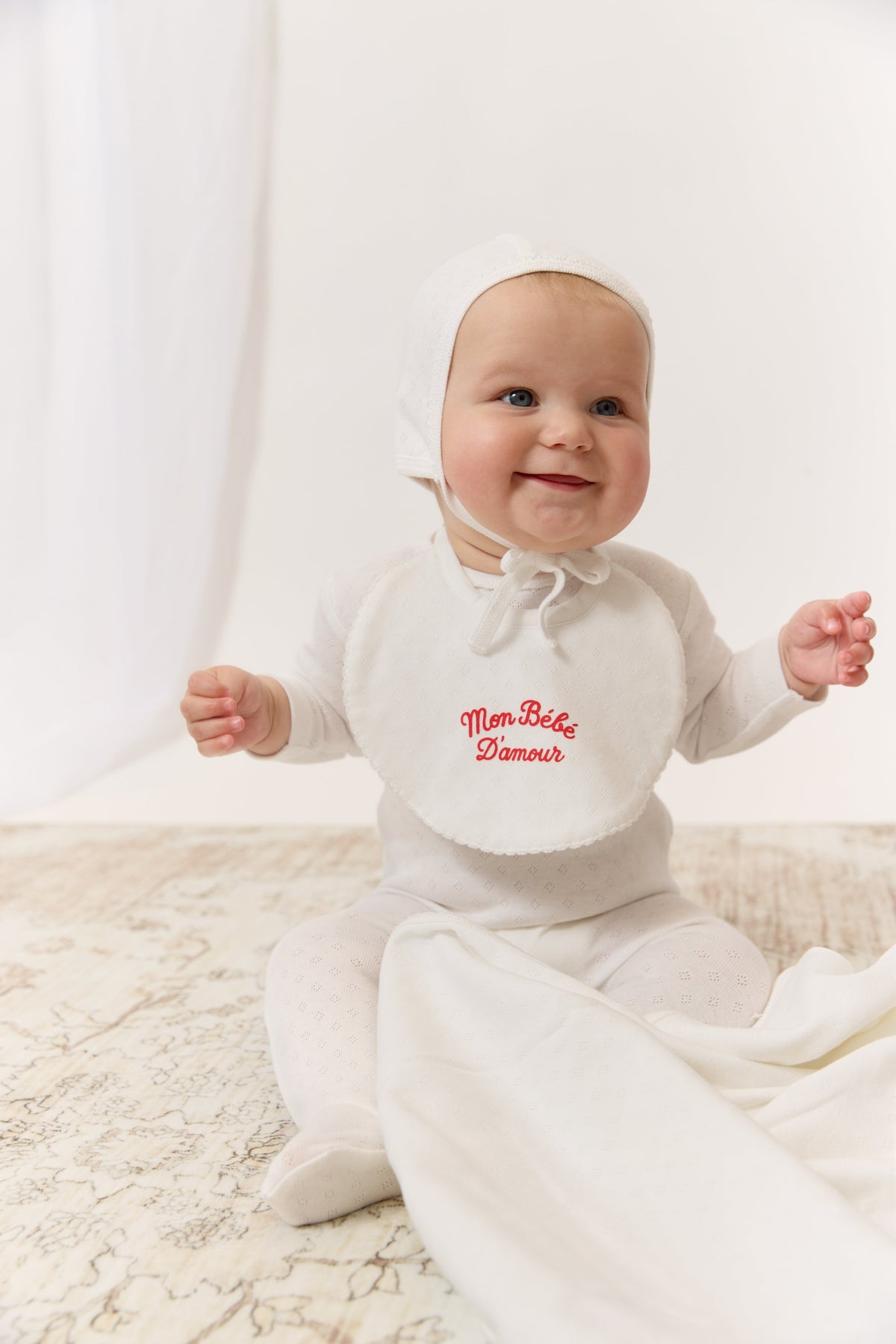 Mon Bebe Bib - Red by KIPP™ Collection