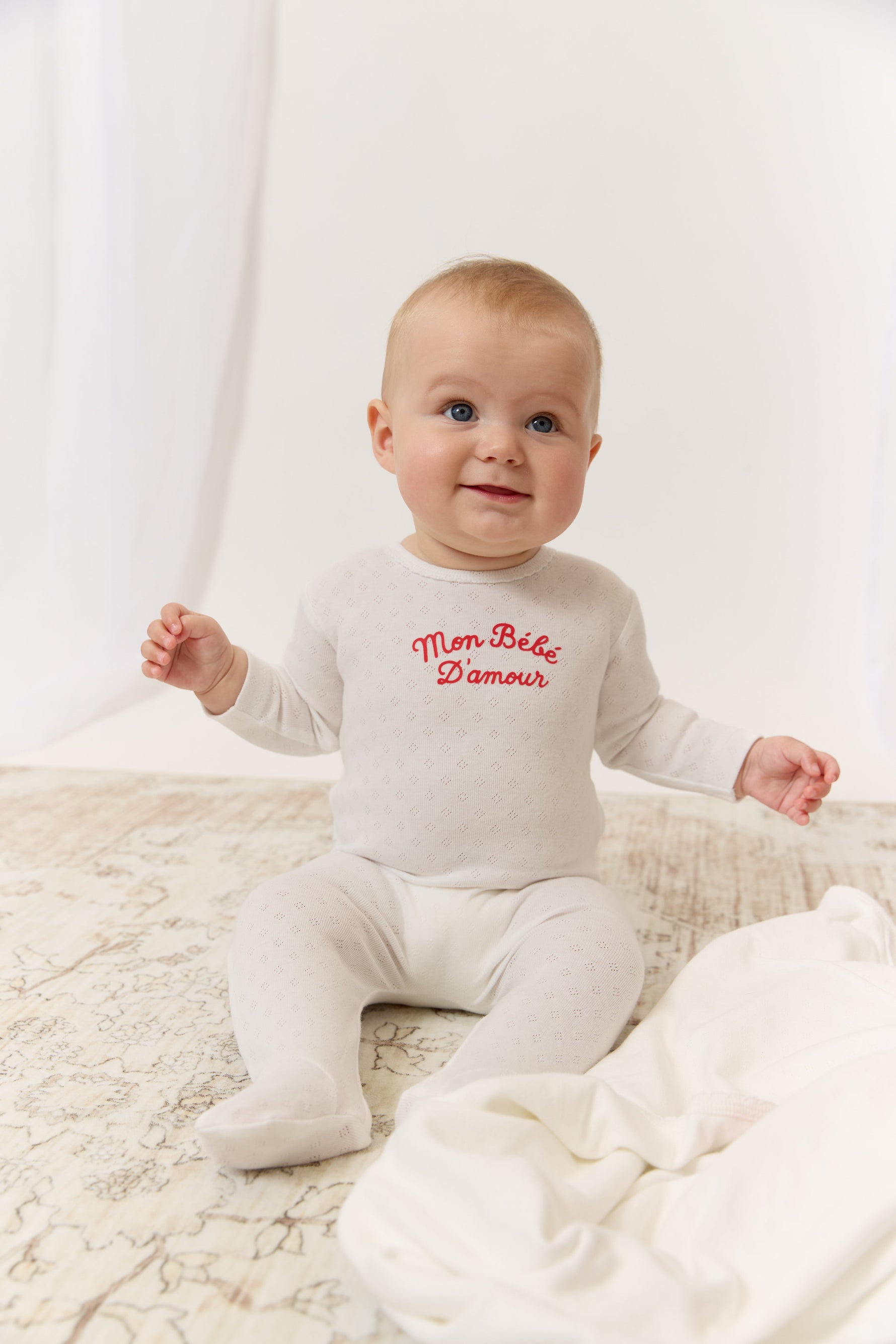 Mon Bebe Footie & Hat Set - Red by KIPP™ Collection