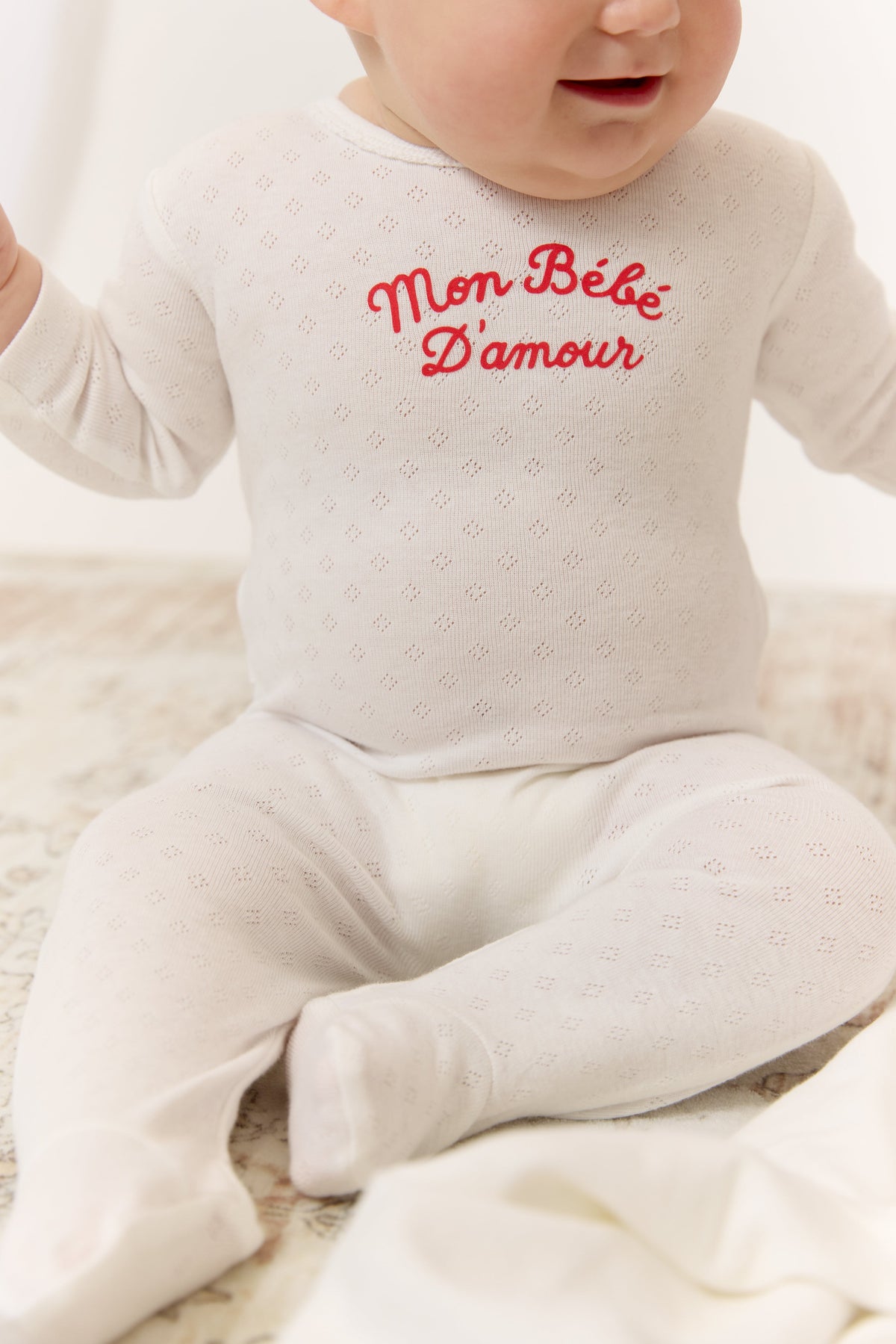 Mon Bebe Footie - Red by KIPP™ Collection