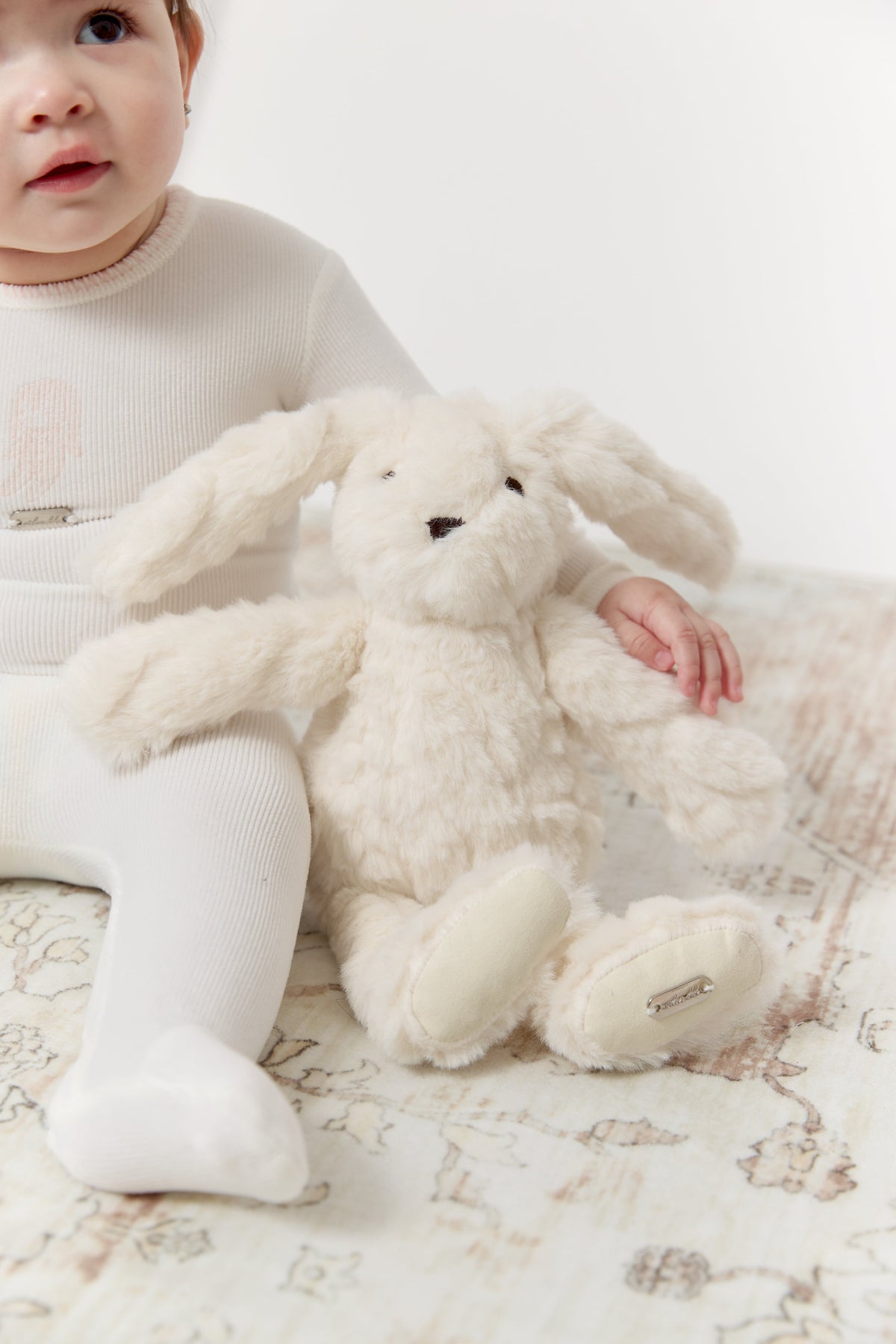 Atelier Cable Fur Bunny - White by KIPP™ Collection