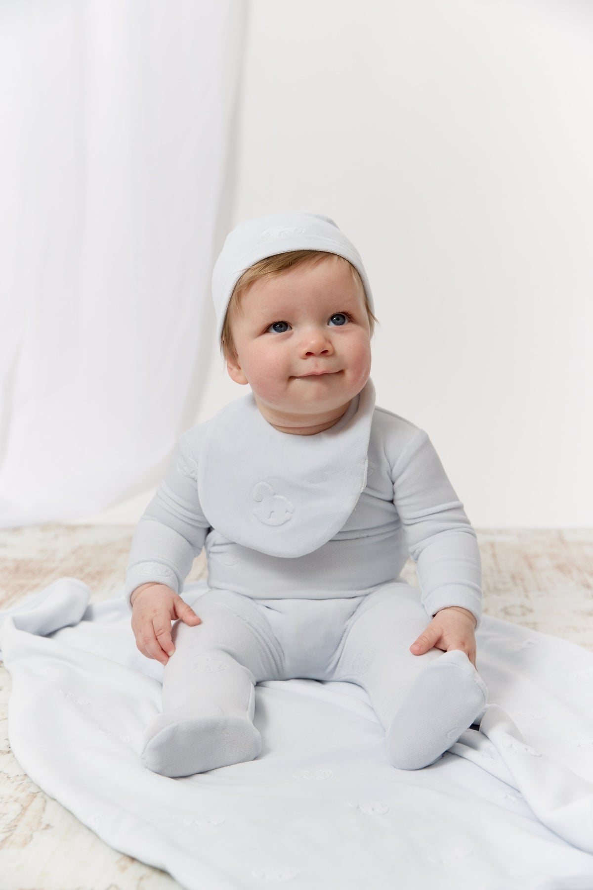 Whinny Wrap Footie - Blue by KIPP™ Collection