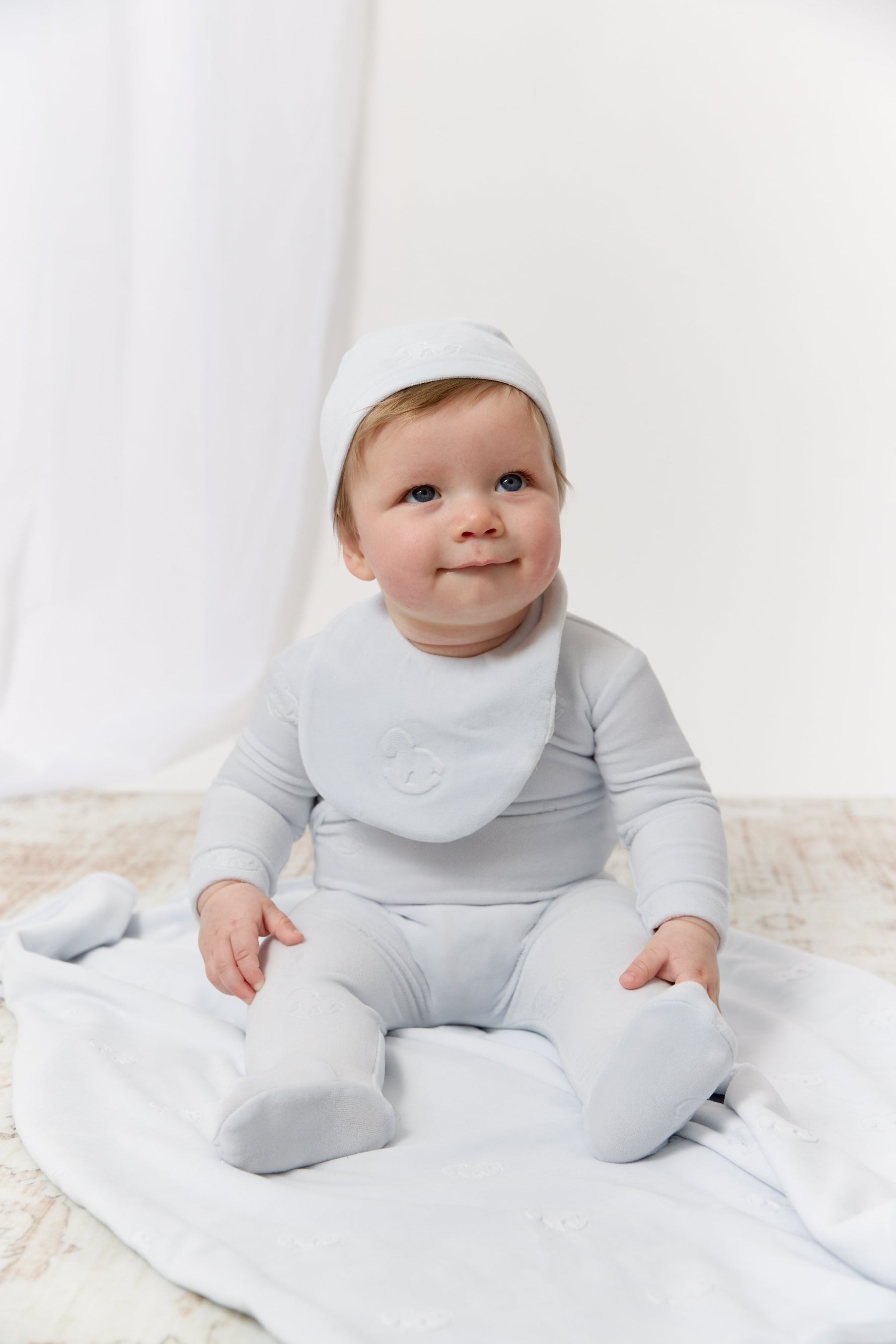 Whinny Wrap Footie - Blue by KIPP™ Collection