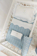 Ciel Enfant Mini 4PC Crib Set - Blue by KIPP™ Collection