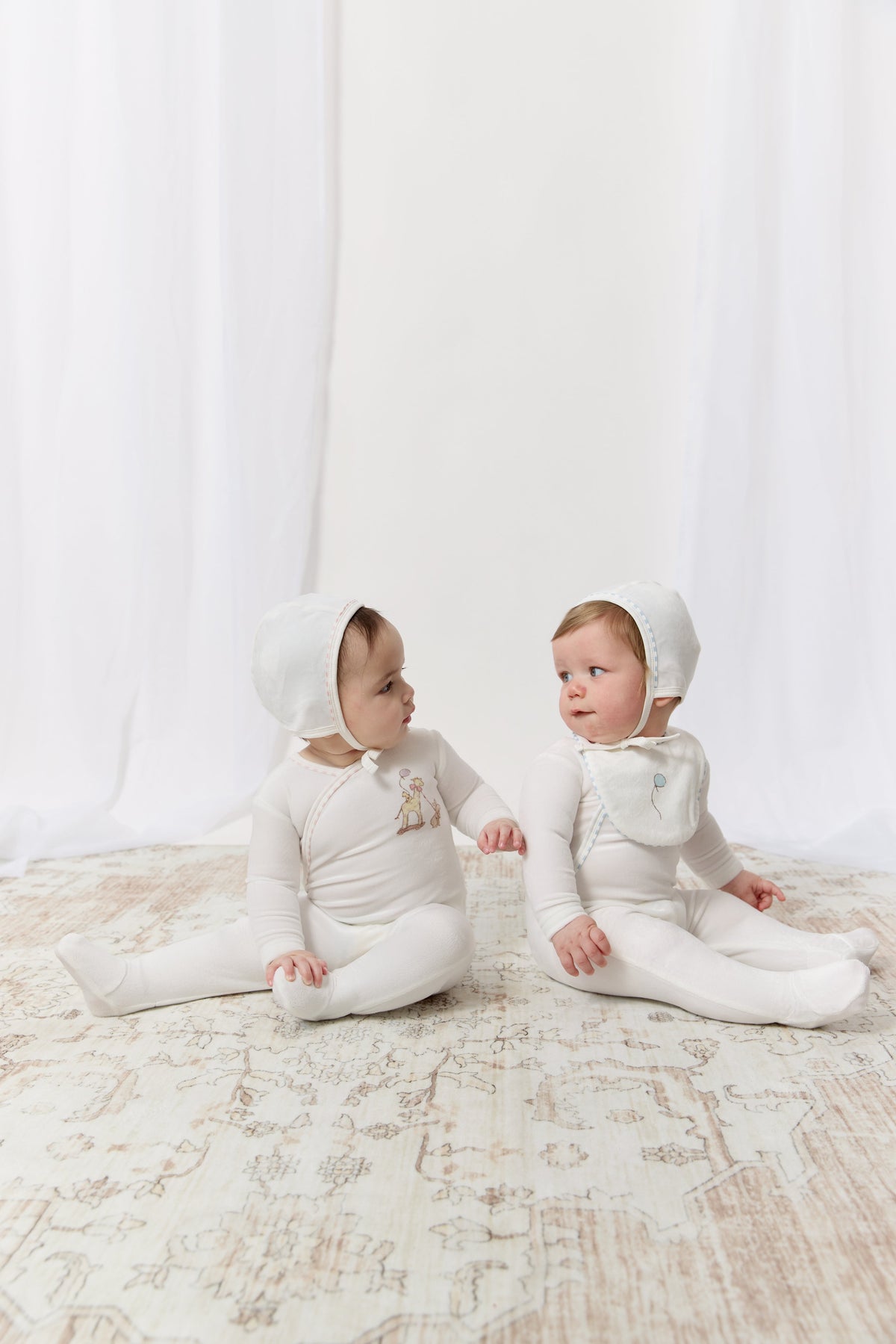 Meadow Friends Footie - Pink by KIPP™ Collection