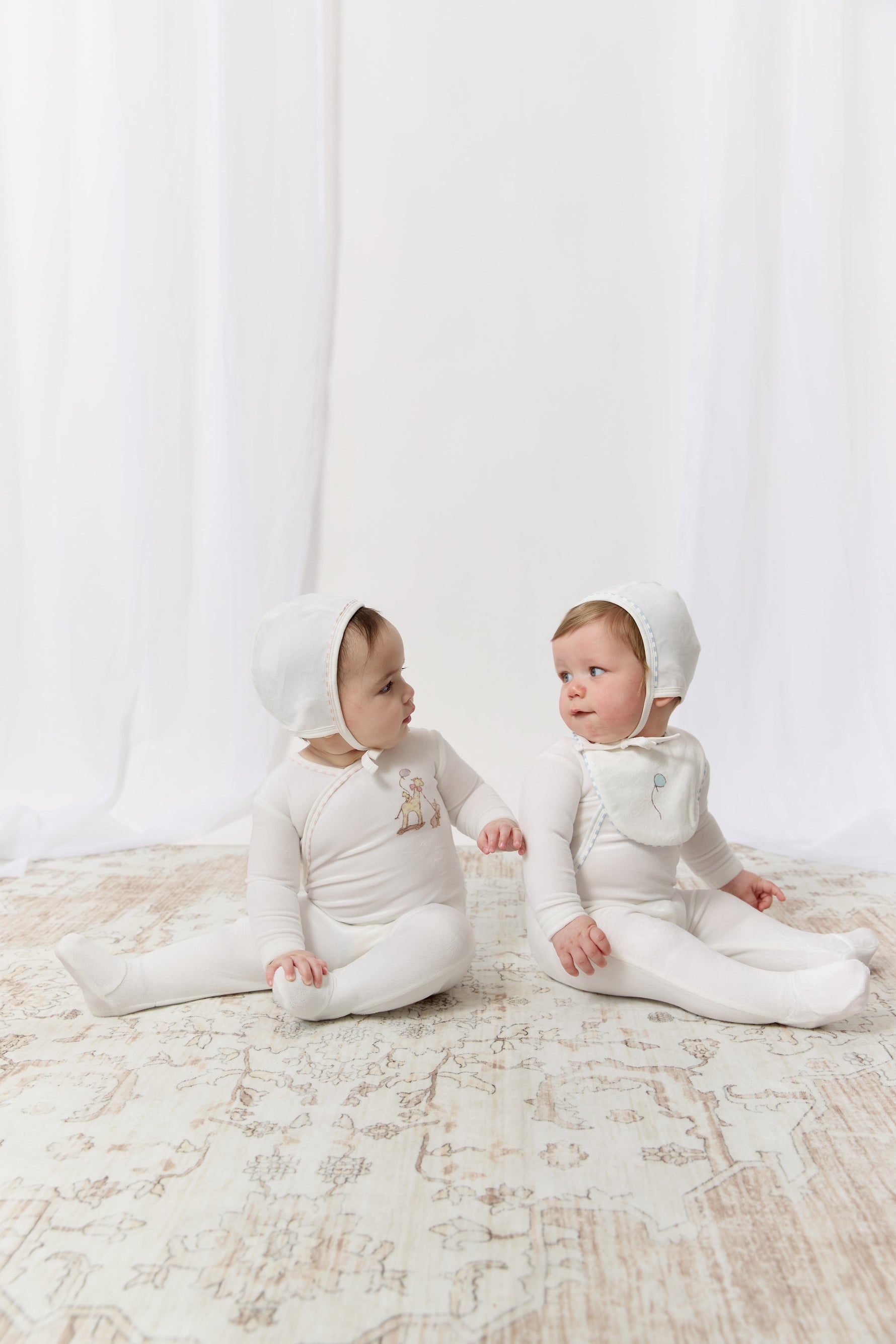Meadow Friends Footie - Pink by KIPP™ Collection
