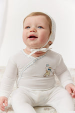 Meadow Friends Footie, Hat & Blanket Set - Blue by KIPP™ Collection