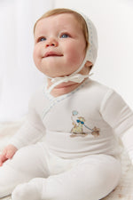 Meadow Friends Footie, Hat & Blanket Set - Blue by KIPP™ Collection