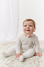 Meadow Friends Footie - Blue by KIPP™ Collection