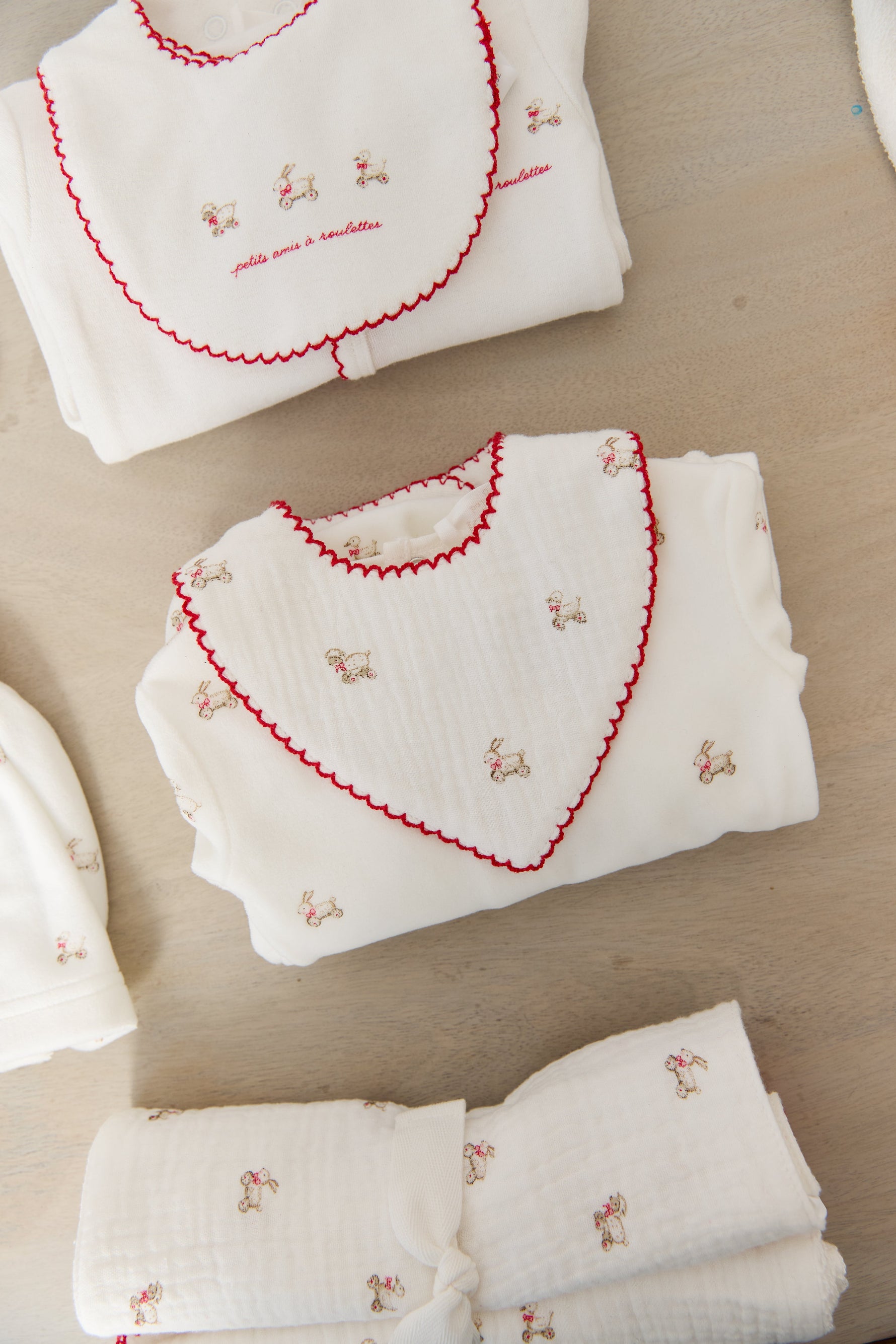 Petits Amis Footie, Hat & Blanket Set - Red by KIPP™ Collection