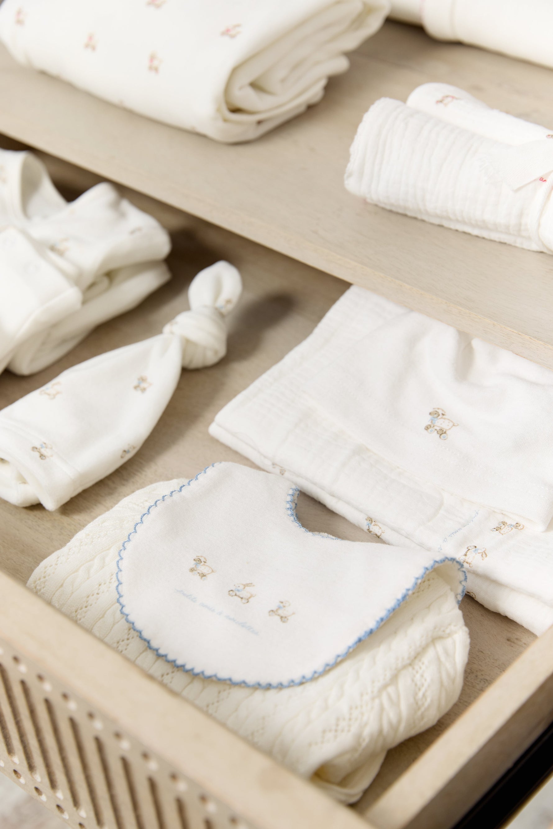 Petits Amis Terry Bib - Blue by KIPP™ Collection