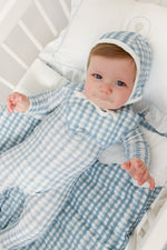 Ciel Enfant Mini 4PC Crib Set - Blue by KIPP™ Collection