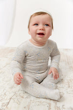 Petite Petal Footie - Blue by KIPP™ Collection