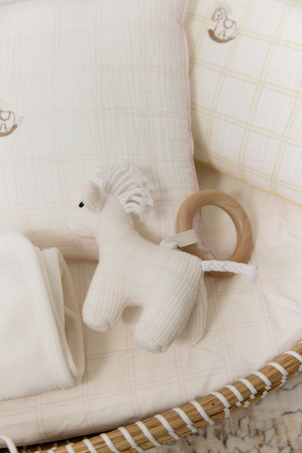 Whinny Plaid Toy Ring - Pink by KIPP™ Collection