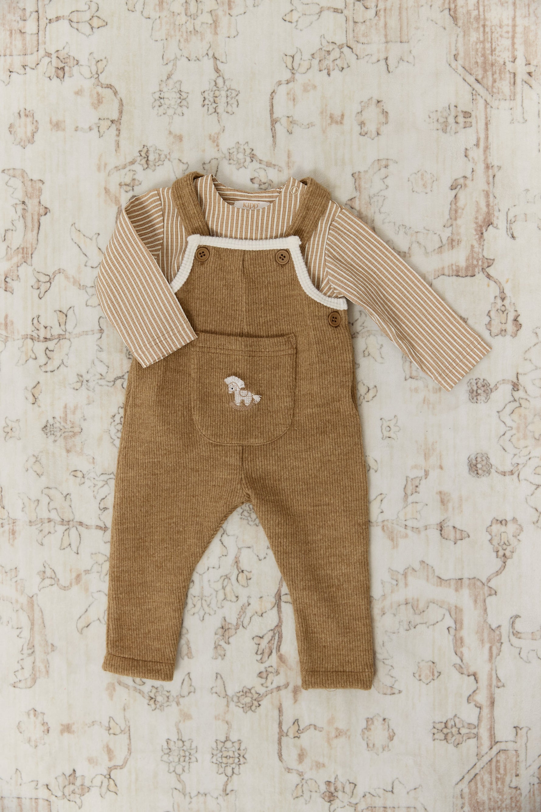 KB Stripe Shirt - Caramel by KIPP™ Collection