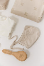 KB Logo Footie & Hat Set - Stone by KIPP™ Collection