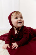 Felt Wrap Set with Hat - Maroon by KIPP™ Collection