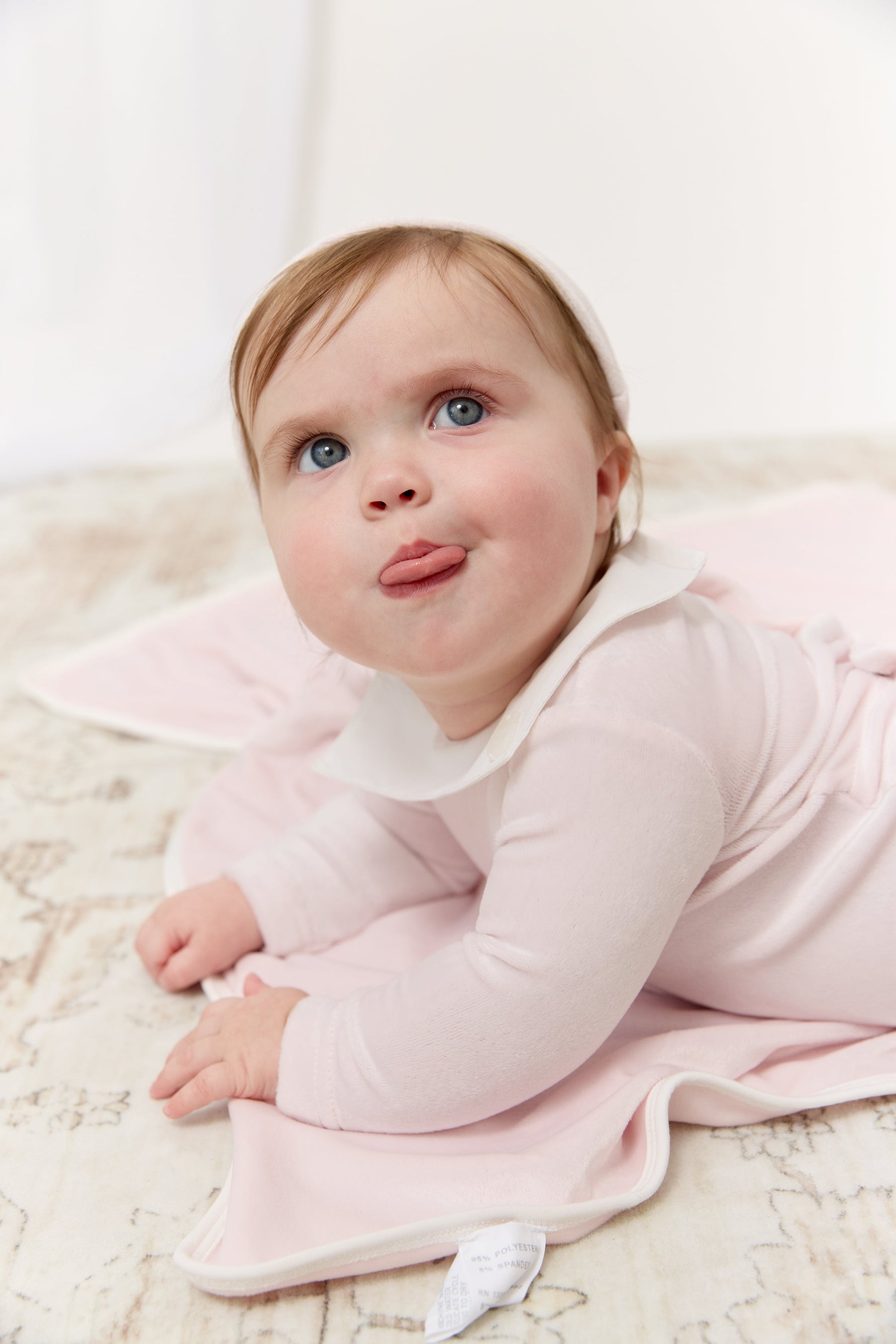 Classic Bib Footie & Hat Set - Pink by KIPP™ Collection