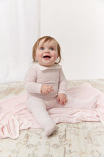 Classic Bib Footie, Hat & Blanket Set - Pink by KIPP™ Collection