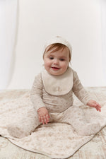 Woodland Toile Footie & Hat Set - Taupe by KIPP™ Collection