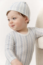 Atelier Cable Footie - Blue by KIPP™ Collection