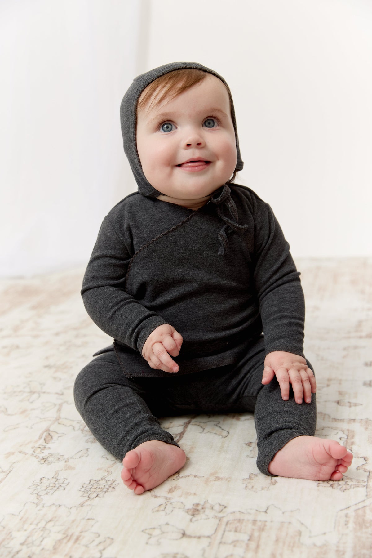 Felt Wrap Set with Hat - Grey by KIPP™ Collection