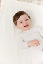 Mon Bebe D'Amour Footie, Hat & Blanket Set - Blue by KIPP™ Collection