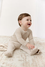 KB Logo Footie - Stone by KIPP™ Collection